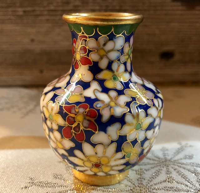 Børnehave beundre skolde Cloisonne vase? | Antiques Board