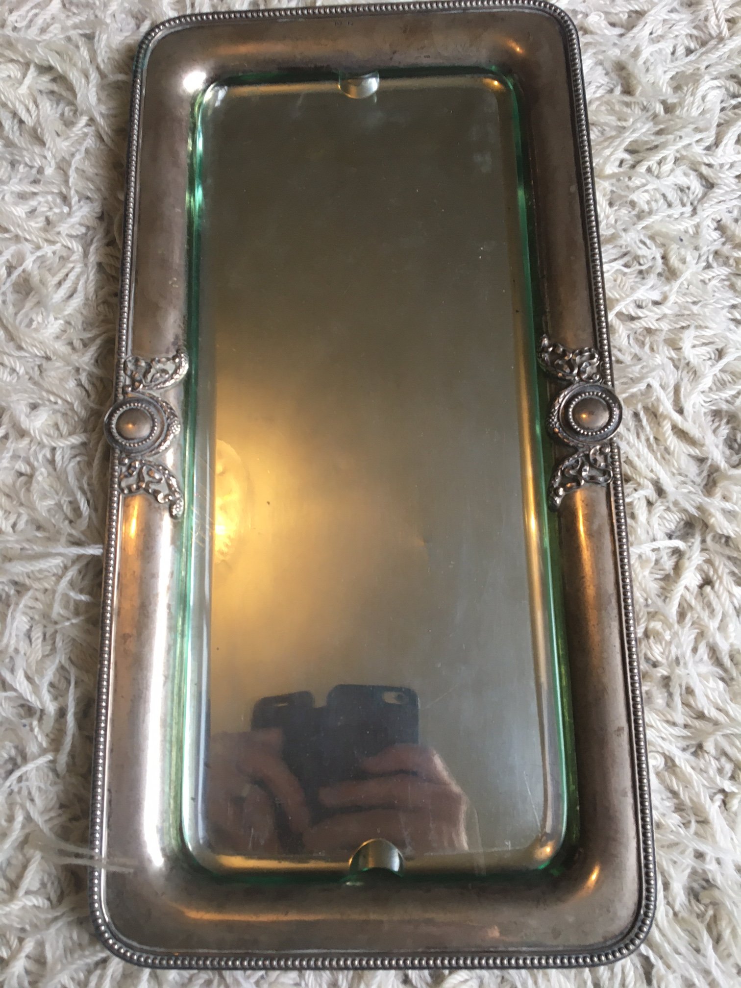 Silver Tray help identifying please Antiques Board