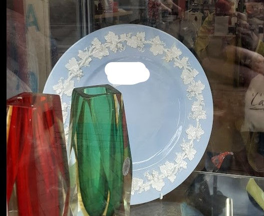 wedgwood embossed queens ware plate.jpg