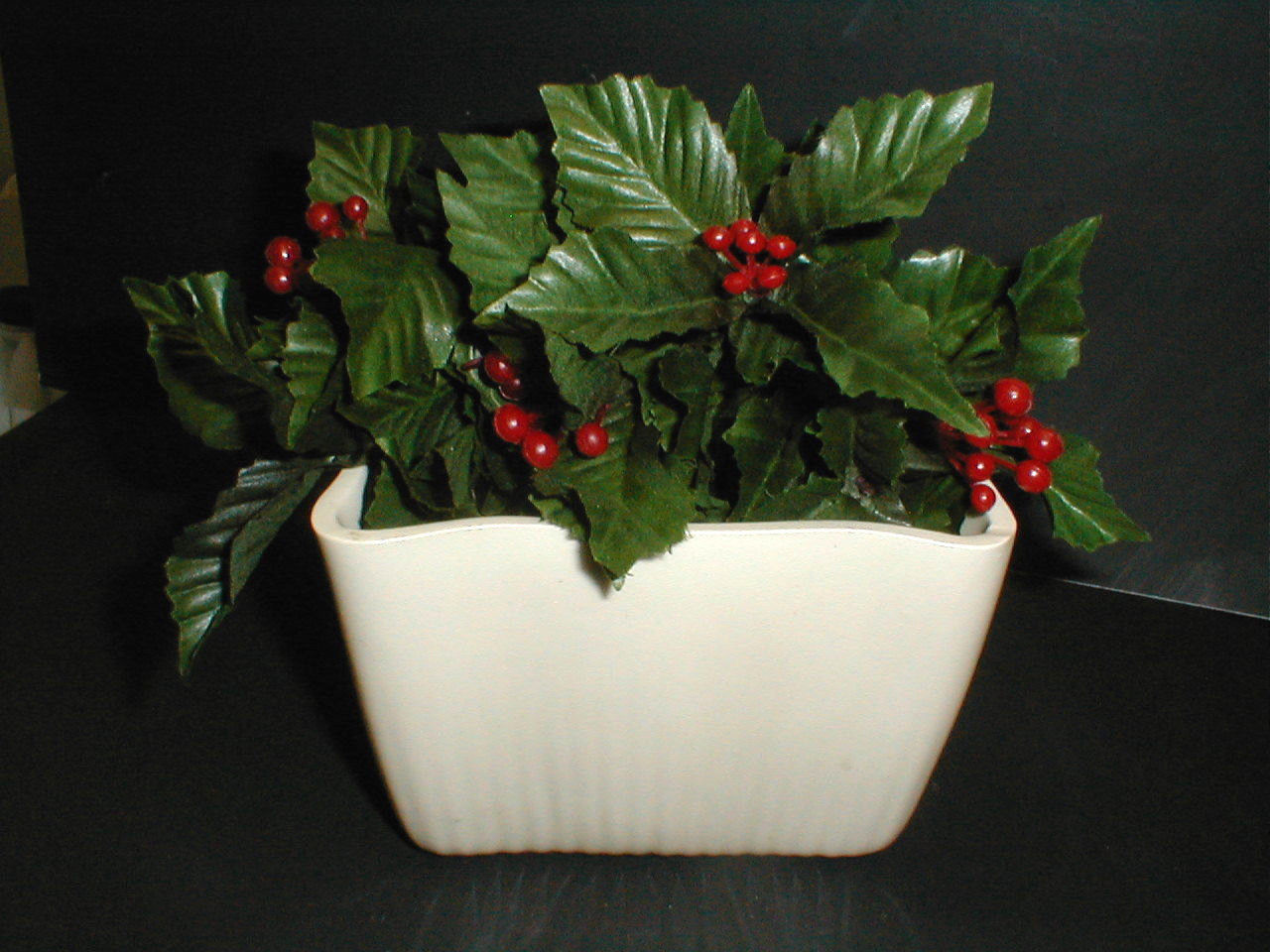 white rectangular planter window box pottery.JPG