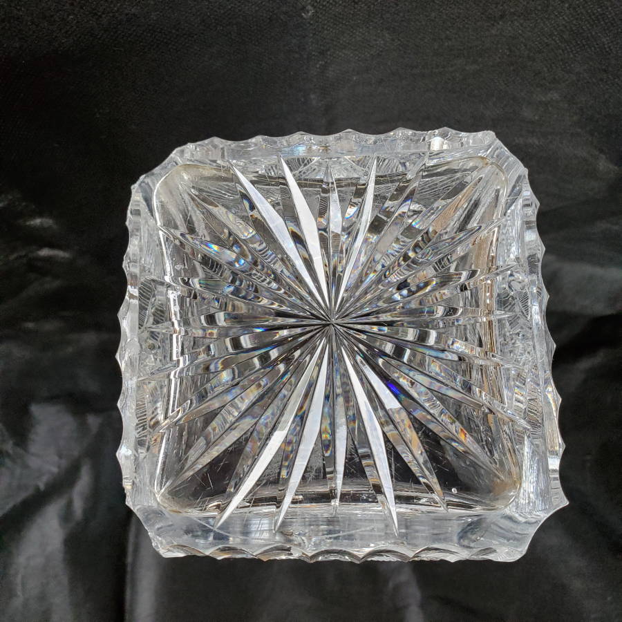 Waterford Crystal Cut Vase Mark Help Antiques Board