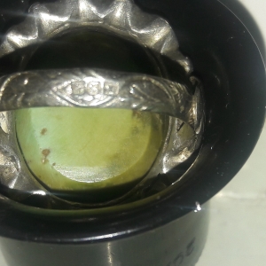 Silver egyptian ring