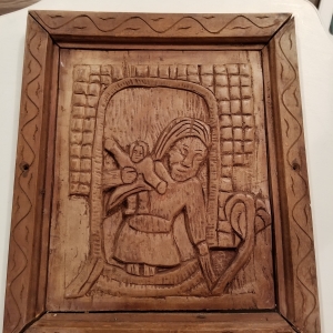 Carved picture