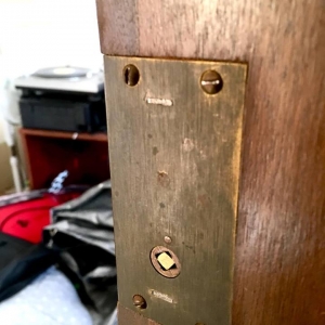 Wooden Wardrobe UnIdentified