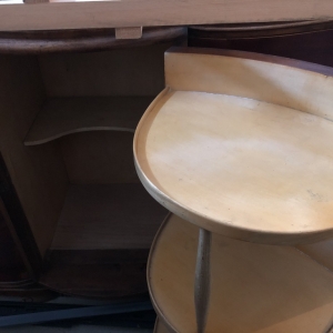 Door of center cabinet