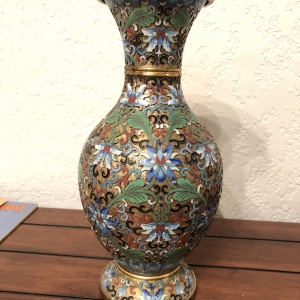 Vintage Cloisonné Vase for Sale