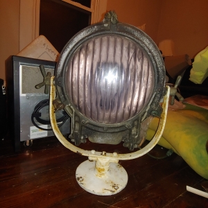 Chrouse-Hinds explosion-proof spotlight