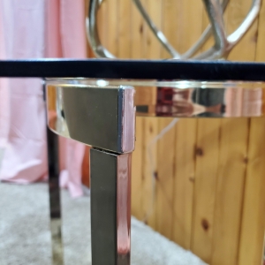 Brass Swril Coffee and End Tables