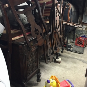 Late 1800s dining set