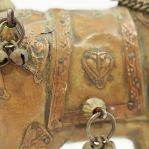 Bronze wrapped horse