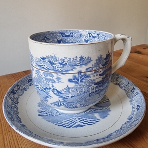 Miles Mason Tea Cup & Saucer