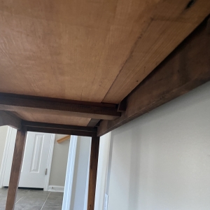 Bottom of sideboard