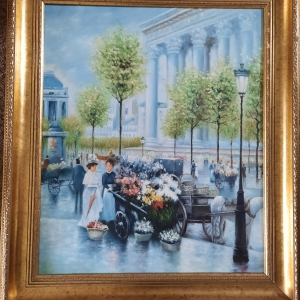 Edwardian scene painting