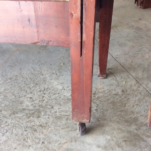 Twin Bed footboard  with wheels