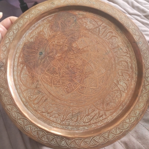 Copper tray