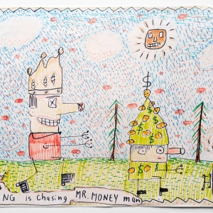 The King is chasing Mr Money Man