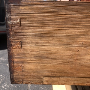 Cylinder Desk Drawer Dovetail