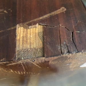 Cylinder Desk Veneer