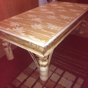 Very old antique handmade table