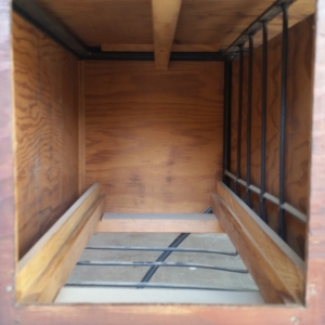 Inside left drawer space