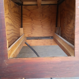 Inside right drawer space