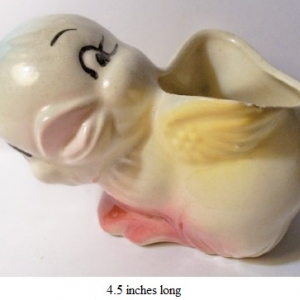 ceramic duck [planter