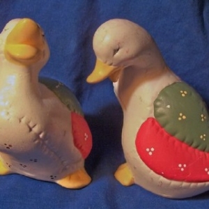 ceramic duck figurines