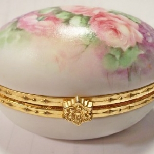 egg shaped trinket box