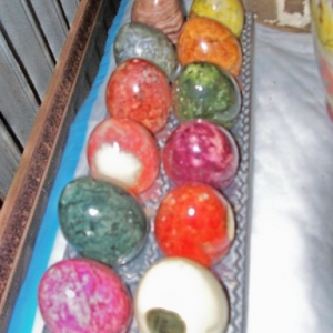 stone eggs