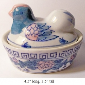 ceramic hen on nest
