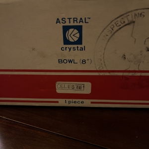 Astral Crystal Bowl 8"