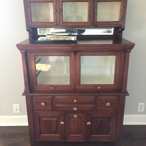 Mahogany Dental Cabinet