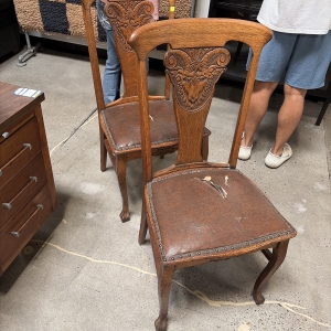 Rams head dinner chairs