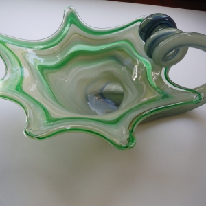 Green Shell Like Glass
