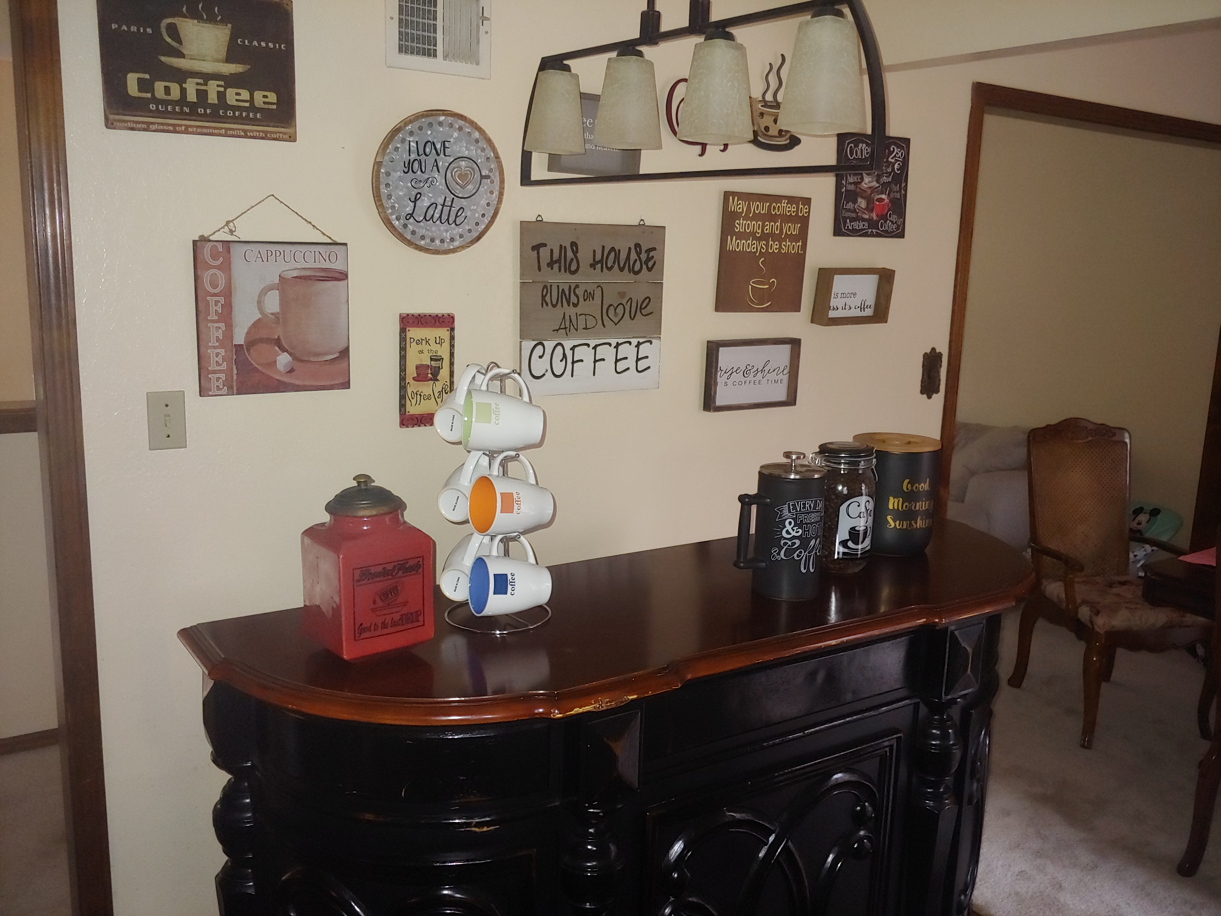 Antique bar