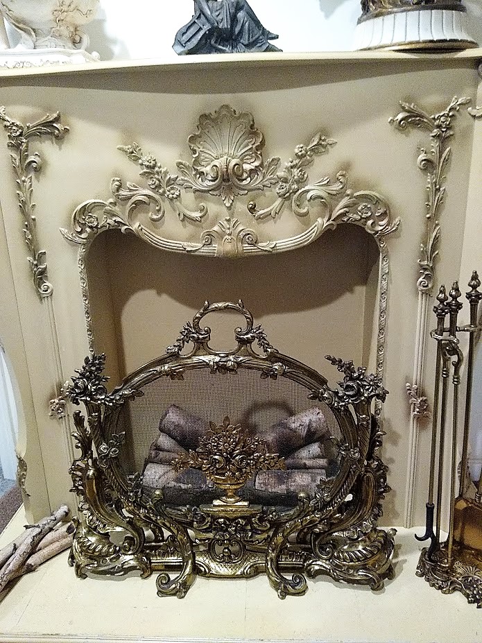 Antique Finland Made Mantel