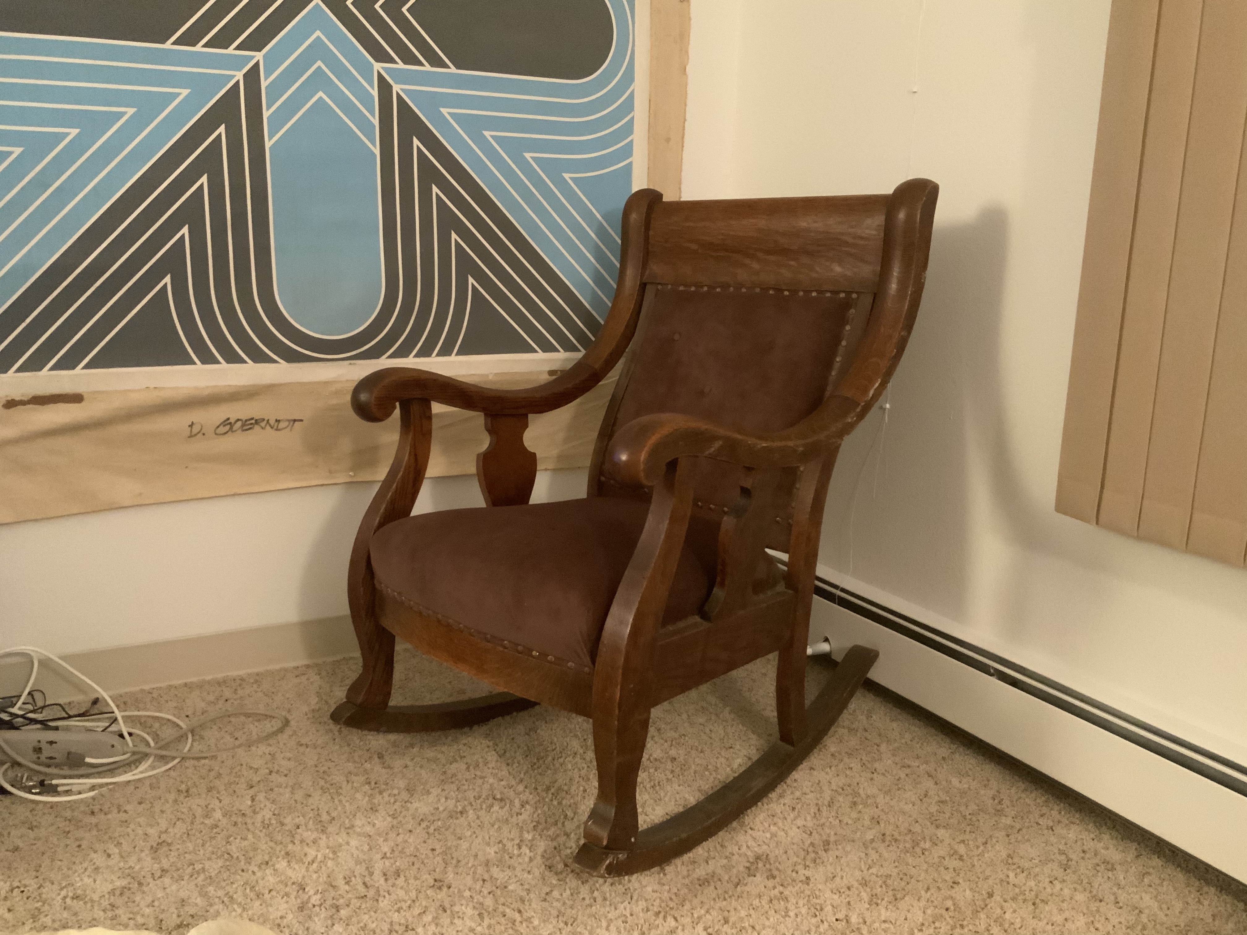 Antique rocking chair