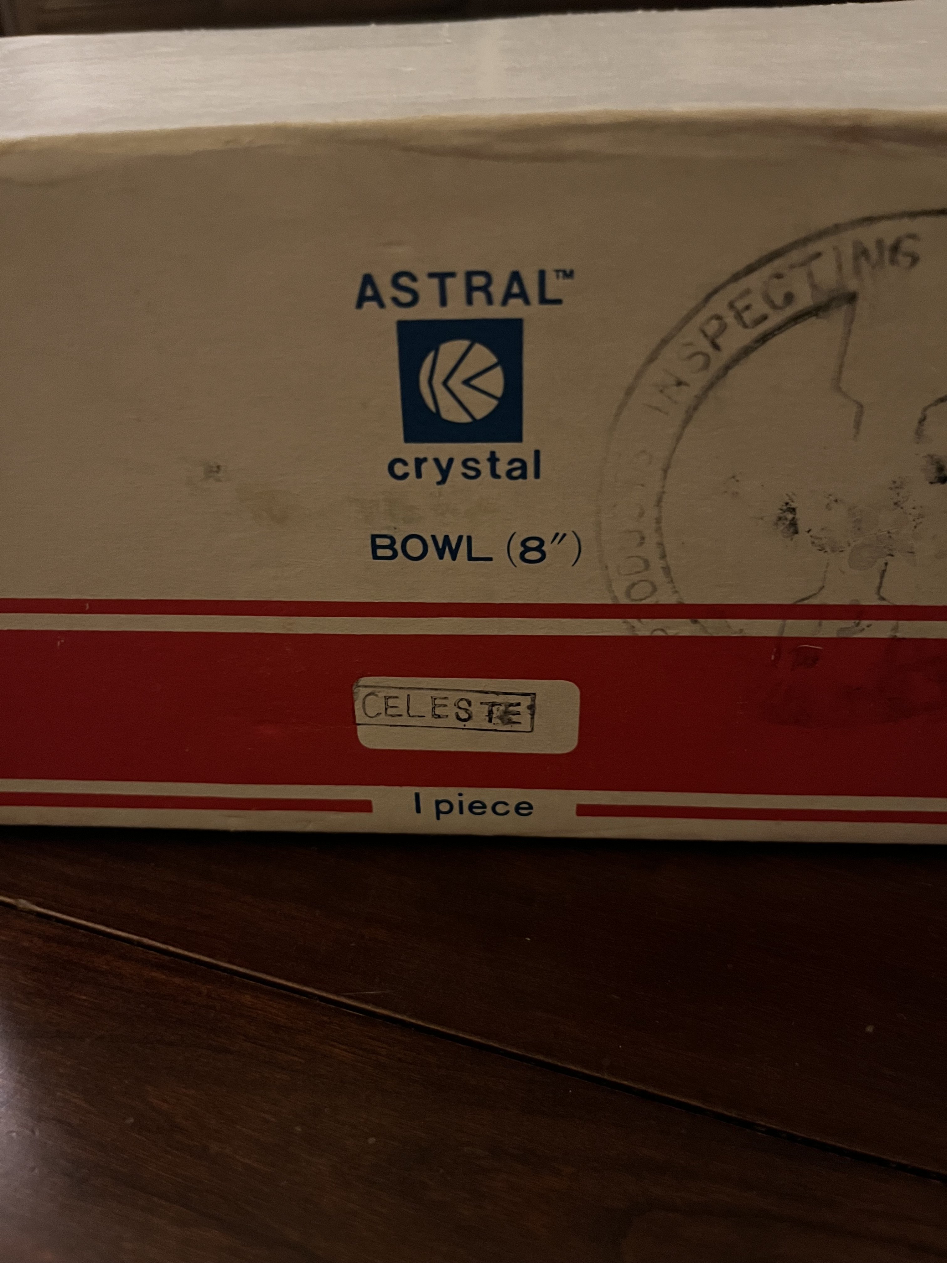 Astral Crystal Bowl 8"