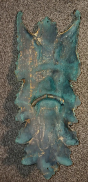 back of green man