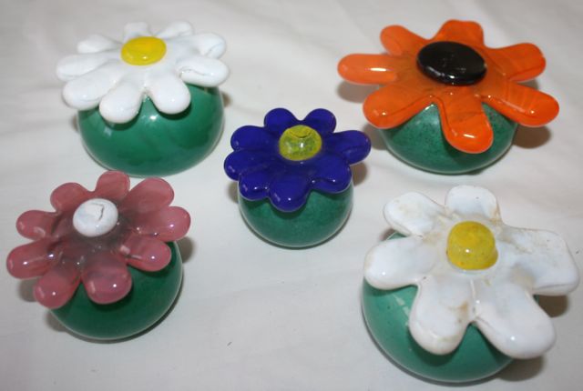 Blown glass flowers?