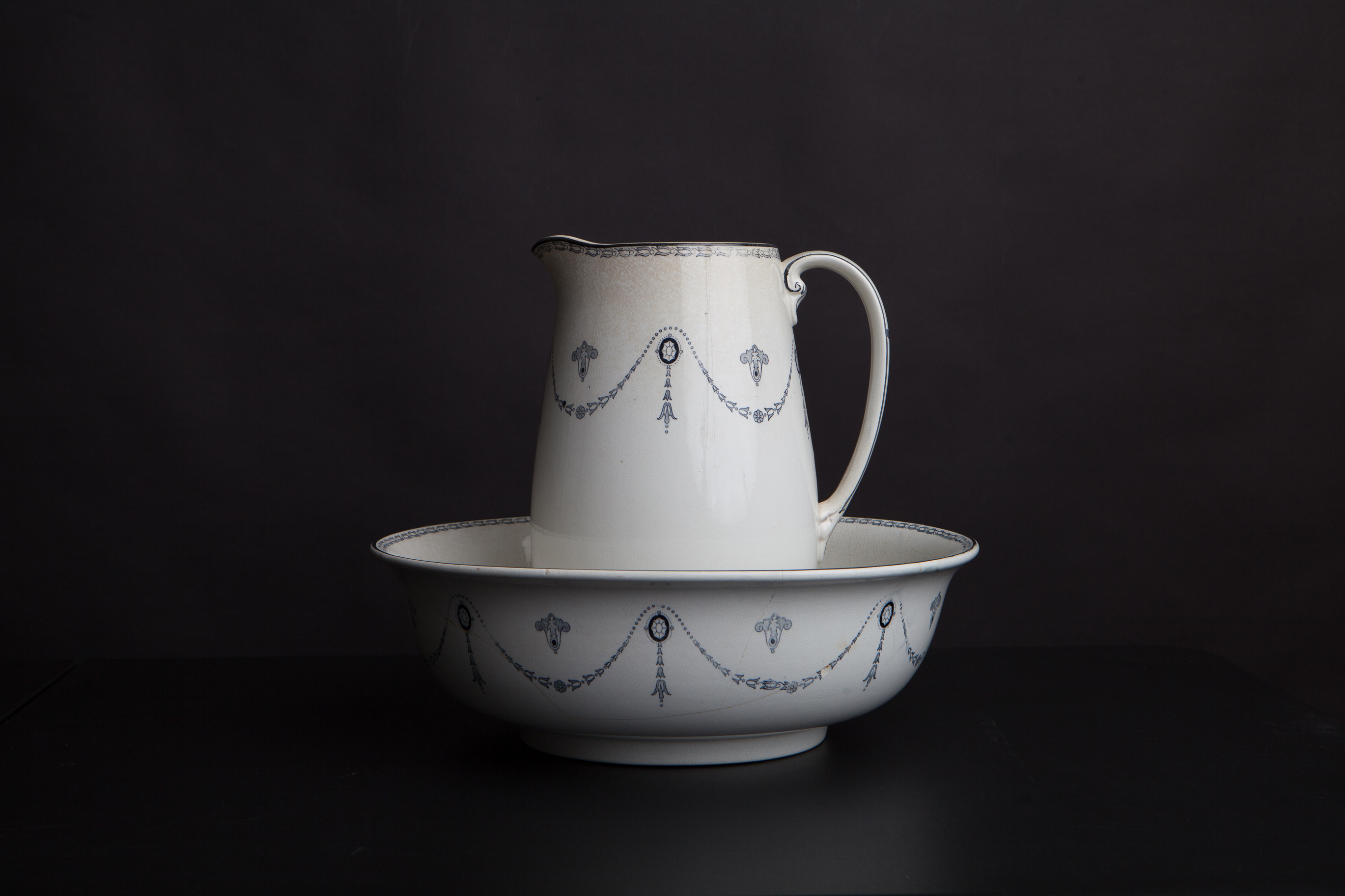 Bowl and Pitcher