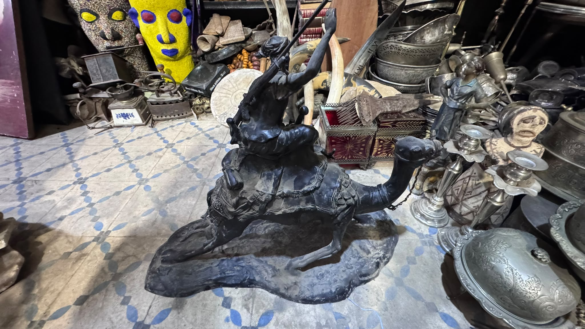 Bronze Warrior on Camel 3