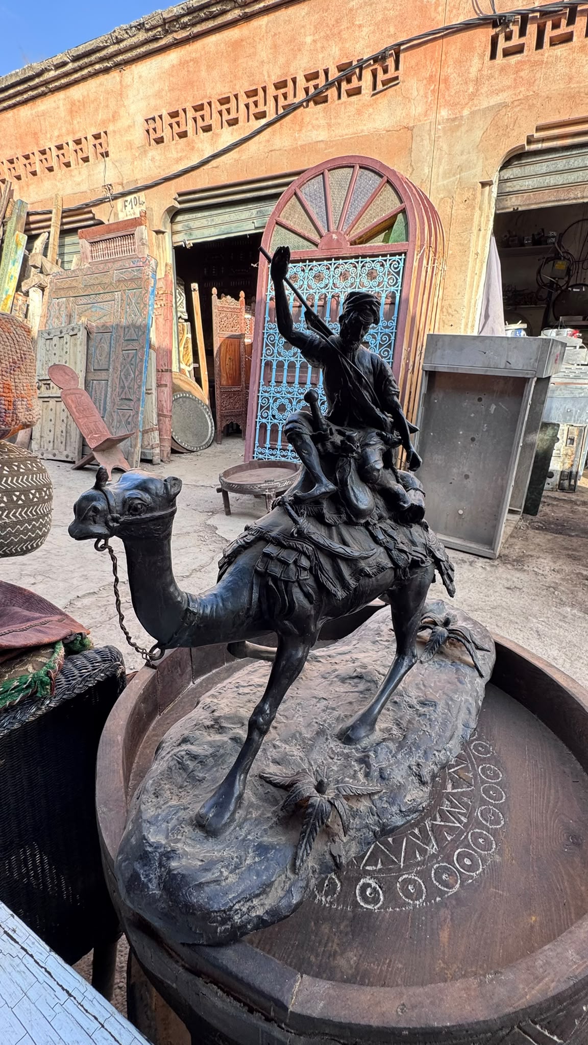Bronze Warrior on Camel 4