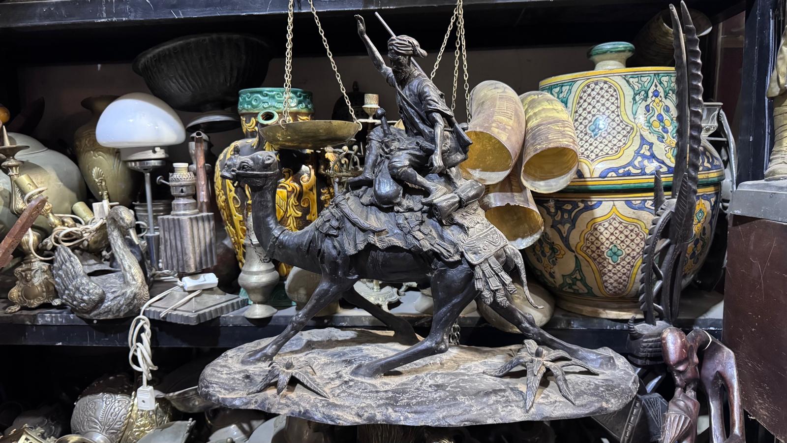 Bronze Warrior on Camel 7