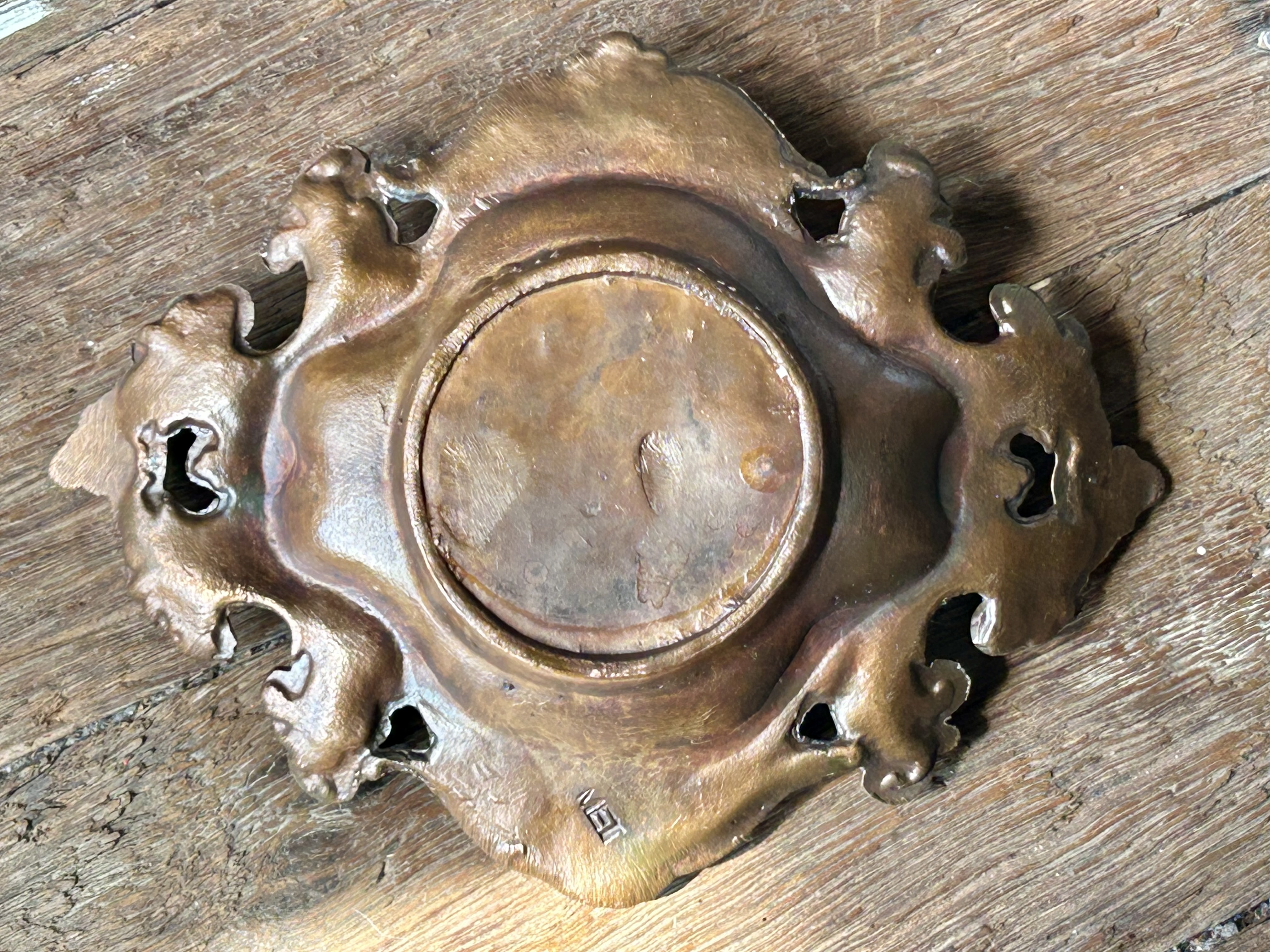 Bronzed tray