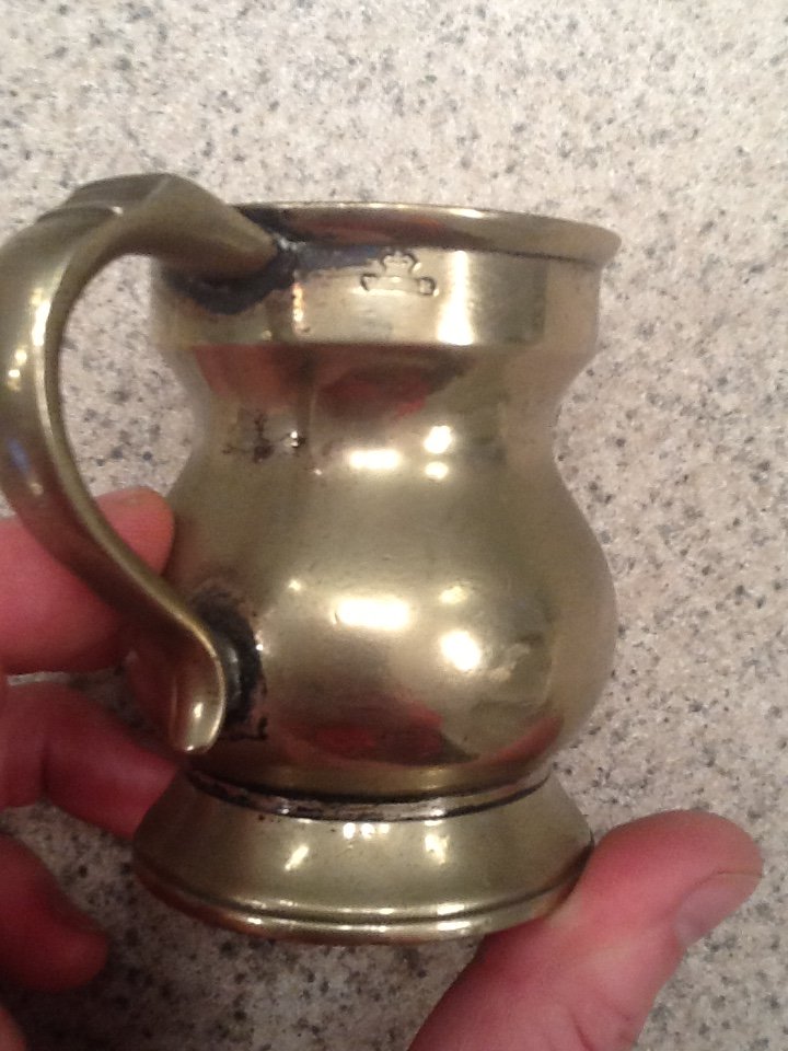 Ca 1840 white brass any ideas?