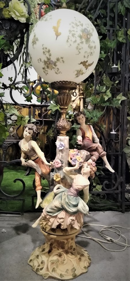 Capodimonte Globe Lamp