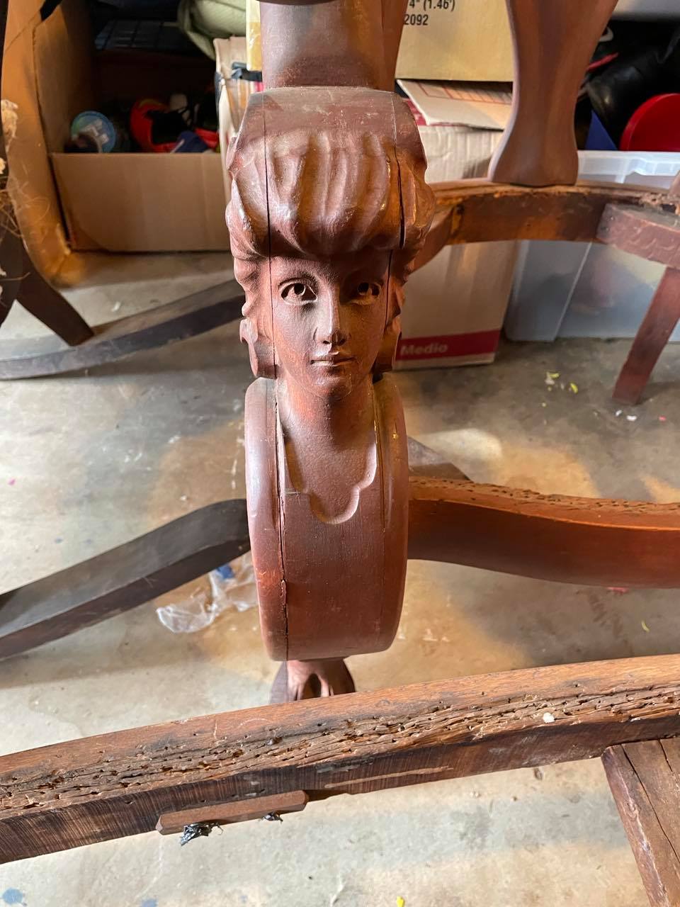 carved woman