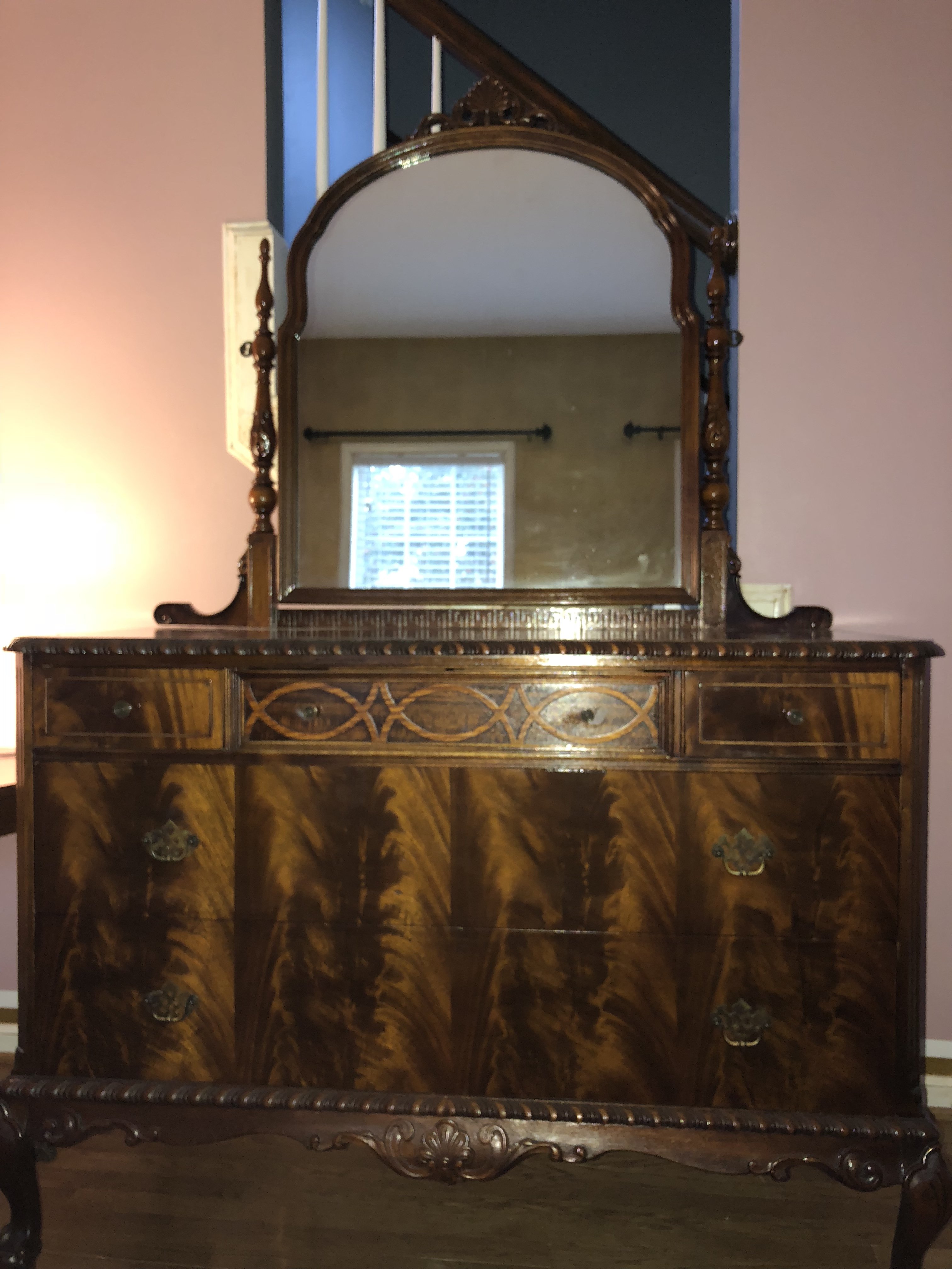 Chest and mirror