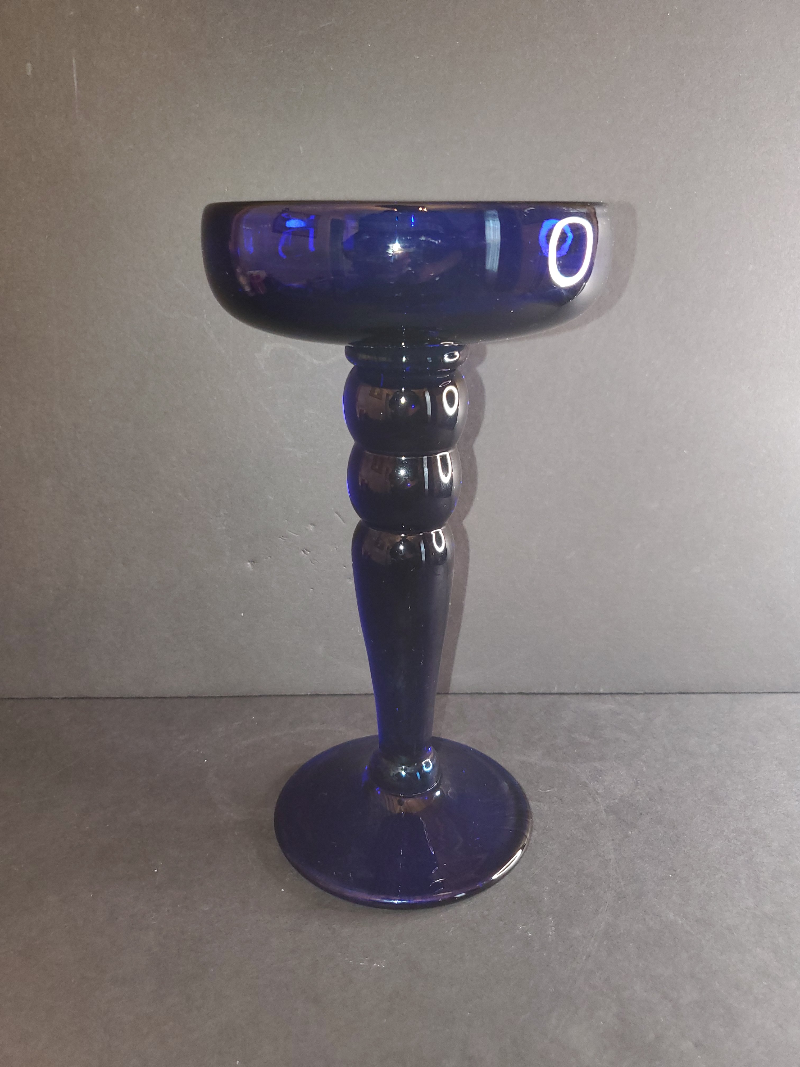 Cobolt Blue 12" Pedestal Compote